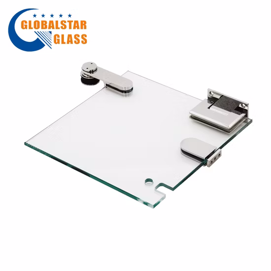 Vidrio laminado templado ultra claro de 3-19 mm/vidrio de puerta templado/vidrio pulido de borde/vidrio de construcción de vidrio esmerilado/vidrio de diseño/vidrio de espejo para mampara de ducha