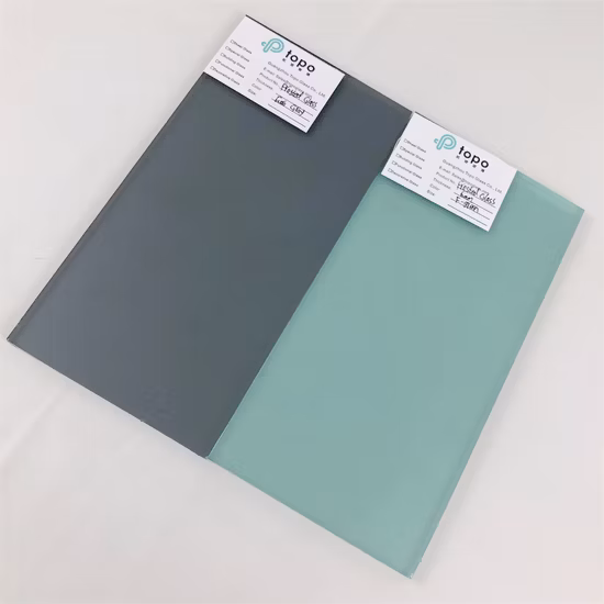 3mm-12mm 1830mmx2440mm Vidrio arenado esmerilado grabado con ácido para Windows (FG-TP)