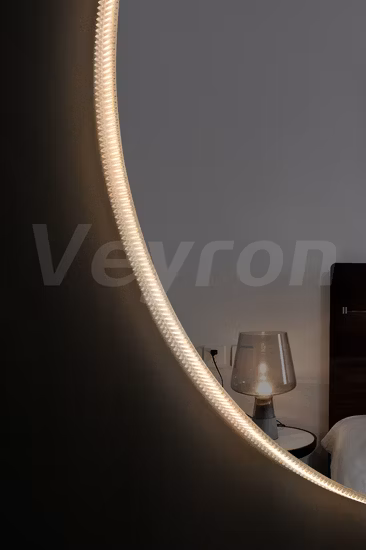 Espejos de vidrio de baño LED redondos de alta calidad